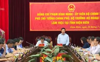 Kiểm tra giải ngân vốn đầu tư công tại Điện Biên