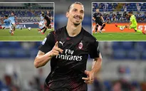 Lazio 0-3 AC Milan: Ibrahimovic ghi dấu ấn ngày trở lại (Vòng 30 Serie A)
