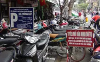 Bãi giữ xe trái phép quanh hồ Hoàn Kiếm: Phạt kịch khung để răn đe không tái phạm