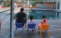 Tăng Thanh Hà khoe ảnh gia đình ấm áp
