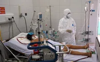 Bên trong khu vực cấp cứu bệnh nhân COVID-19 tại Bệnh viện Phổi Đà Nẵng