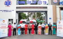 Doanh nghiệp hỗ trợ 2 xe cấp cứu phục vụ phòng chống dịch COVID-19