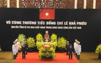Cử hành trọng thể Lễ Quốc tang nguyên Tổng Bí thư Lê Khả Phiêu