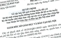 Hà Nội hủy kết quả 4 thí sinh trúng tuyển viên chức