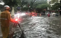 Nhiều tuyến đường nội thành Hà Nội có thể ngập trong đợt mưa này