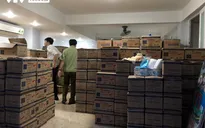 Thu giữ hàng triệu khẩu trang, găng tay y tế nhái nhãn mác, không hóa đơn chứng từ