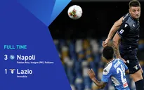 Napoli 3-1 Lazio: Immobile giành Vua phá lưới (Vòng 38 Serie A)
