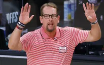 Nick Nurse nhận danh hiệu HLV xuất sắc nhất NBA mùa 2019 - 2020