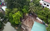 Hà Nội cưỡng chế công trình vi phạm tại ao Thùy Dương