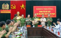 Khen thưởng đột xuất đơn vị phá án vụ bắn người trên phố ở Thái Nguyên