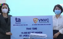 Hà Nội tiếp nhận tài trợ 10.000 kit xét nghiệm PCR