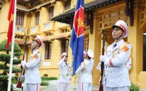 Thượng cờ kỷ niệm 53 năm thành lập ASEAN