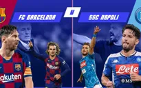 Barca vs Napoli: Chờ đợi ở Messi – xin đừng như Ronaldo của Juventus!