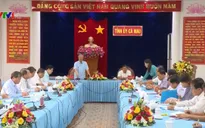 Thường trực Ban Bí thư kiểm tra công tác chuẩn bị Đại hội Đảng bộ tại Cà Mau