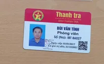 Mạo danh phóng viên để xin bỏ qua lỗi vi phạm giao thông