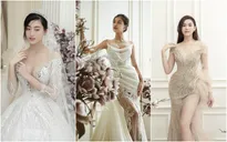 Dàn người đẹp diện váy cưới trong đêm nhạc "Đà Nẵng - Quảng Nam triệu con tim hướng về"