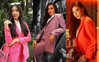 Diện vest sắc màu “hot trend” như Á hậu Kim Duyên