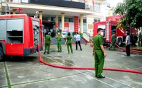 Chập điện gây hỏa hoạn tại Trung tâm Hành chính công Đông Triều (Quảng Ninh)