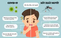 [INFOGRAPHIC] Dấu hiệu phân biệt COVID-19 và sốt xuất huyết