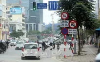 Từ 15/9, Hà Nội tiếp tục cấm taxi, xe hợp đồng trên 10 tuyến phố