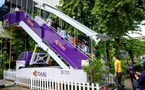 Nhớ "bầu trời", Thái Lan mở quán cafe máy bay cho những khách "thèm" đi du lịch