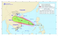 Bão số 5 giật cấp 10, cách quần đảo Hoàng Sa 750 km