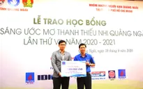 Trao học bổng hơn 500 triệu đồng cho học sinh, sinh viên, trẻ em bị nhiễm chất độc da cam
