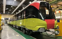 Đoàn tàu đầu tiên tuyến Metro Nhổn - ga Hà Nội sắp về đến Việt Nam
