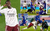 Thắng thuyết phục Leicester, Arsenal chờ Liverpool tại vòng 4 Cúp Liên đoàn Anh