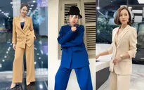 Đầu thu, ngắm dàn MC, BTV, diễn viên diện suit "đẹp ngút ngàn"