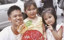 Trọng Hiếu Idol khoe ảnh vui Trung thu với các em bé