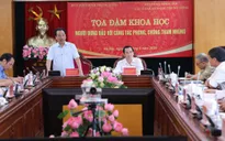 Đề cao trách nhiệm nêu gương của người đứng đầu