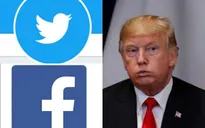 Facebook, Twitter thiệt hại nặng sau khi “cấm cửa” ông Trump