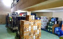 Phát hiện kho chứa hàng nghìn chai rượu ngoại nghi nhập lậu