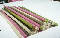 Ống hút làm bằng bột gạo, bột sắn Việt đắt khách tại châu Âu