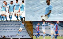 Manchester City 4-0 Crystal Palace: Áp sát ngôi đầu của Man Utd