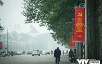 Thủ đô Hà Nội rực rỡ cờ hoa chào mừng Đại hội XIII của Đảng