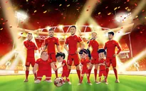 Tuyển Việt Nam ra mắt áo đấu bằng video hoạt hình