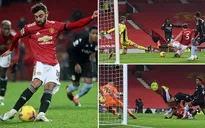 Man Utd 2-1 Aston Villa: Tiếp tục thăng hoa, Man Utd bằng điểm Liverpool