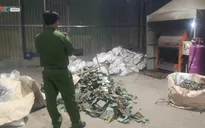 Bắt quả tang cơ sở sơ tái chế linh kiện điện tử hoạt động không phép