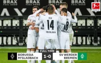 Vòng 17 Bundesliga: Elvedi ghi bàn duy nhất, M'Gladbach thắng tối thiểu Werder Bremen