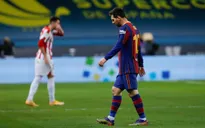 Messi bị treo giò 2 trận vì đánh nguội cầu thủ Athletic Bilbao