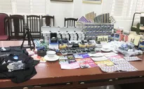 Bắt giữ nhóm đối tượng rao bán thiết bị gian lận cờ bạc