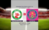VIDEO Highlights: Topenland Bình Định 1-0 CLB Sài Gòn (Vòng 2 LS V.League 1-2021)