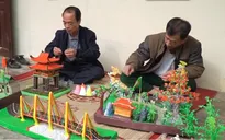 Các địa danh nổi tiếng của Thủ đô độc đáo trong tạo hình tò he