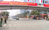 Không xảy ra ùn tắc nghiêm trọng trong ngày đầu phân luồng giao thông phục vụ Đại hội Đảng