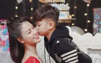 Lương Thu Trang - Minh của "Hướng dương ngược nắng" khoe con trai lém lỉnh