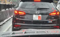 Hành vi che biển số né phạt nguội có thể bị xử lý hình sự