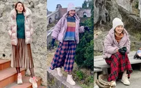 Hồng Diễm khác lạ với style nhà có gì mặc nấy ở "Hướng dương ngược nắng"