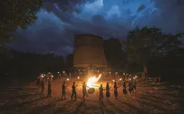 Người Xê Đăng dựng nhà Rông đón Tết